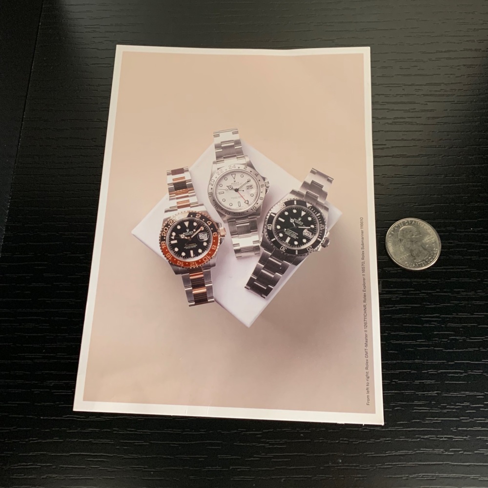 StockX x Rolex Portrait Card